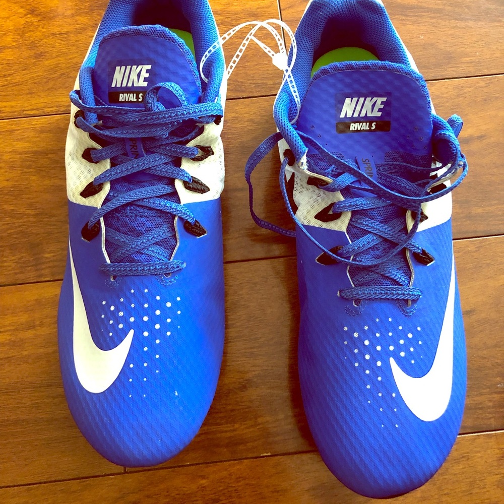 Nike rival S sprint track spikes shoes